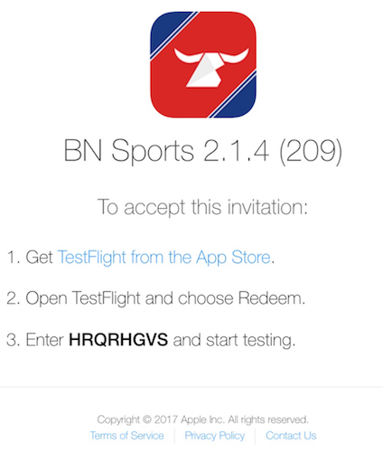 苹果 iTunes Connect TestFlight iOS App 兑现码