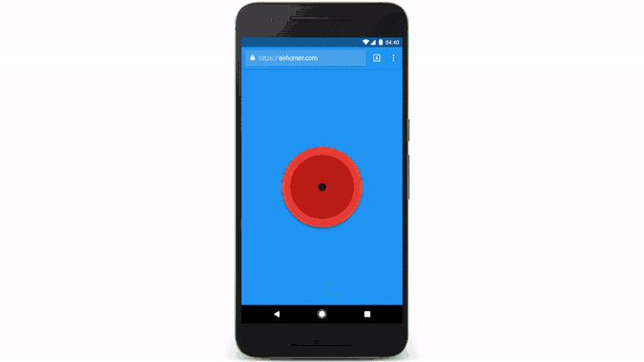 谷歌 Android PWA Demo Air Horner