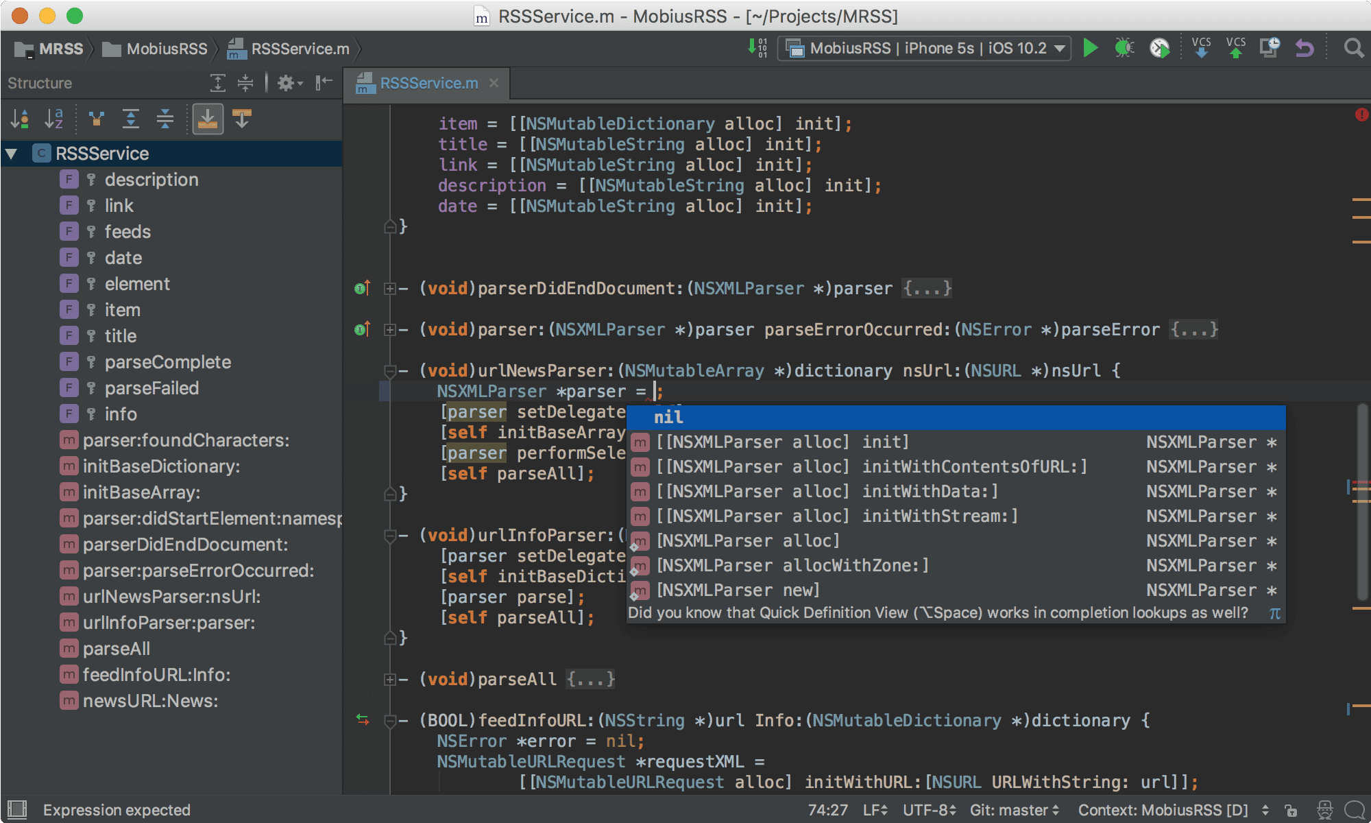 AppCode 预览代码编辑器