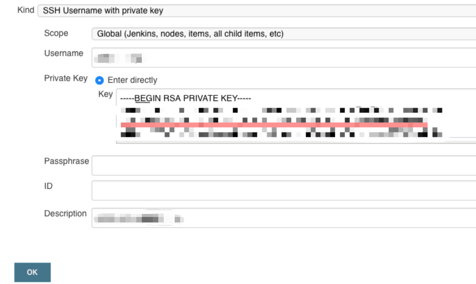 macOS Jenkins 全局登凭证：SSH 用户们与私钥