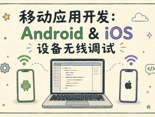 移动应用开发：Android & iOS 设备无线调试