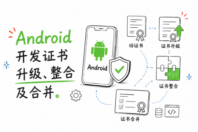 Android 开发证书升级、整合及合并