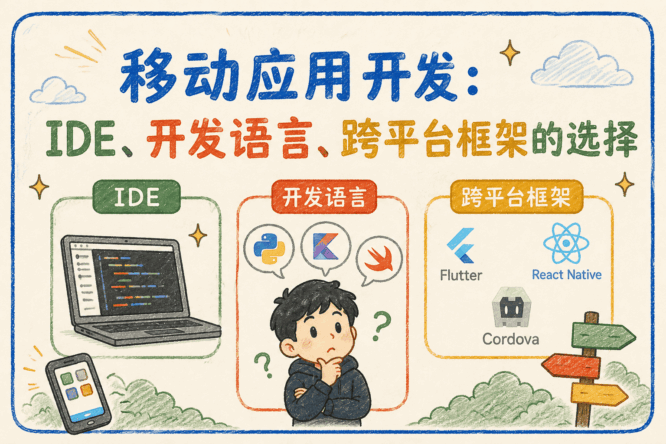 移动应用开发:IDE、开发语言、跨平台框架的选择