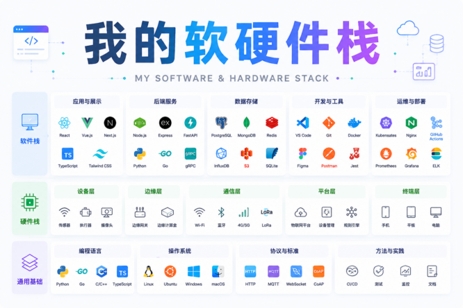 我的软硬件栈